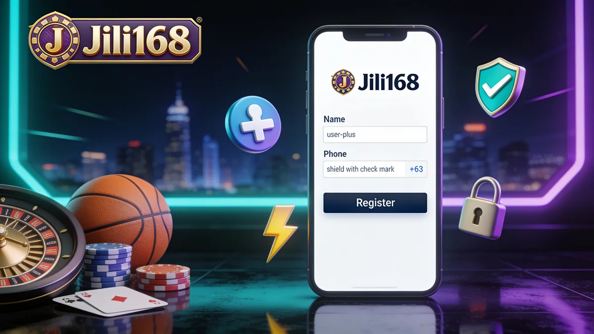 How to Register on Jili168 Philippines — jili168 in the Philippines