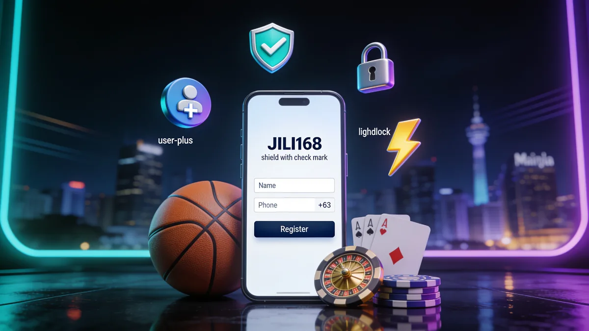 Registration and Account Setup at jili168 for players in the Philippines
